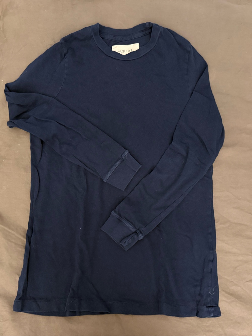 The Great Slim Long sleeve in Navy